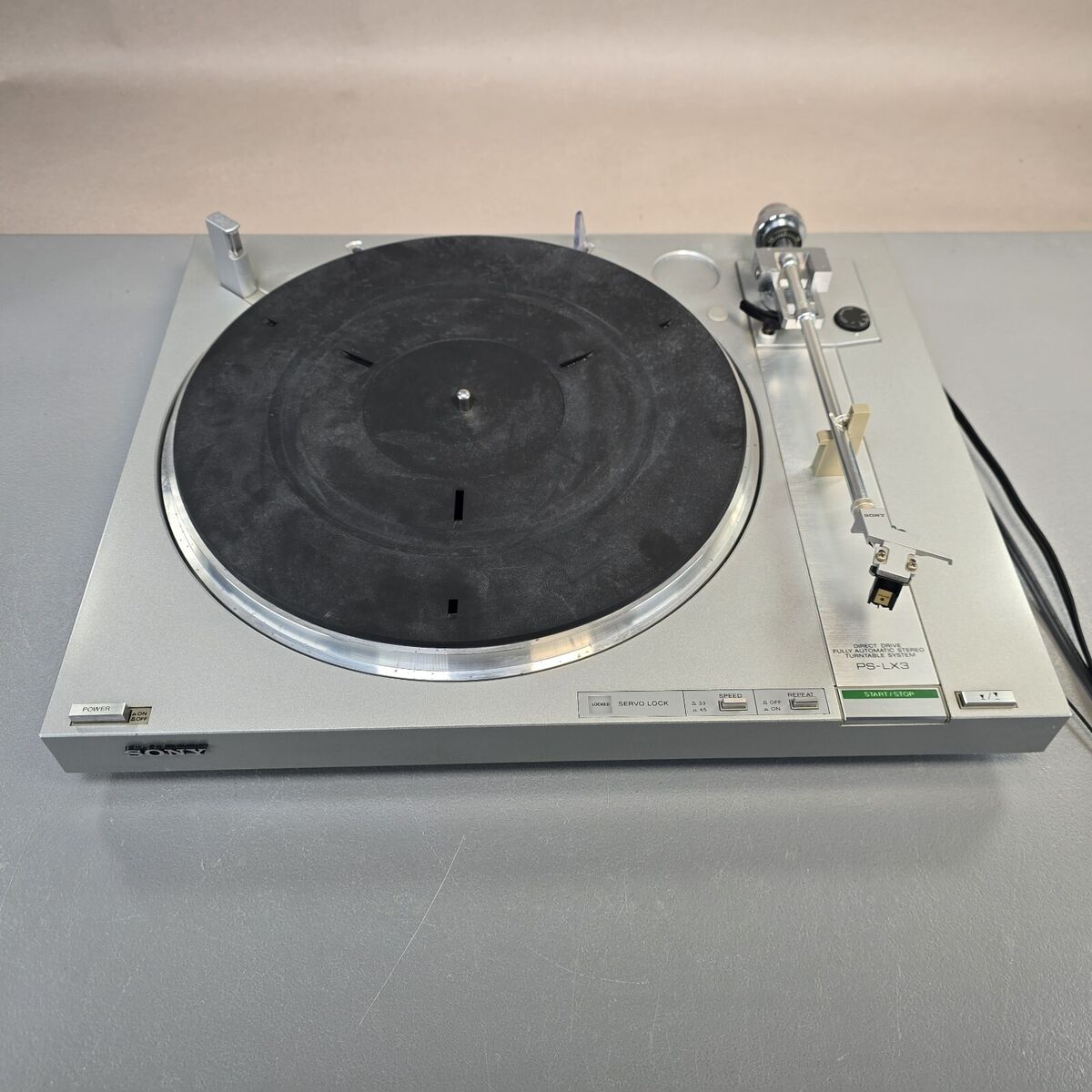SONY ソニー ターンテーブル PS-LX3 Sony PS-LX3 Direct Drive Full Automatic Stereo Turntable