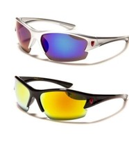 NEW WRAP AROUND SUNGLASSES ONE PIECE LENS SPORT OUTDOOR GOLF