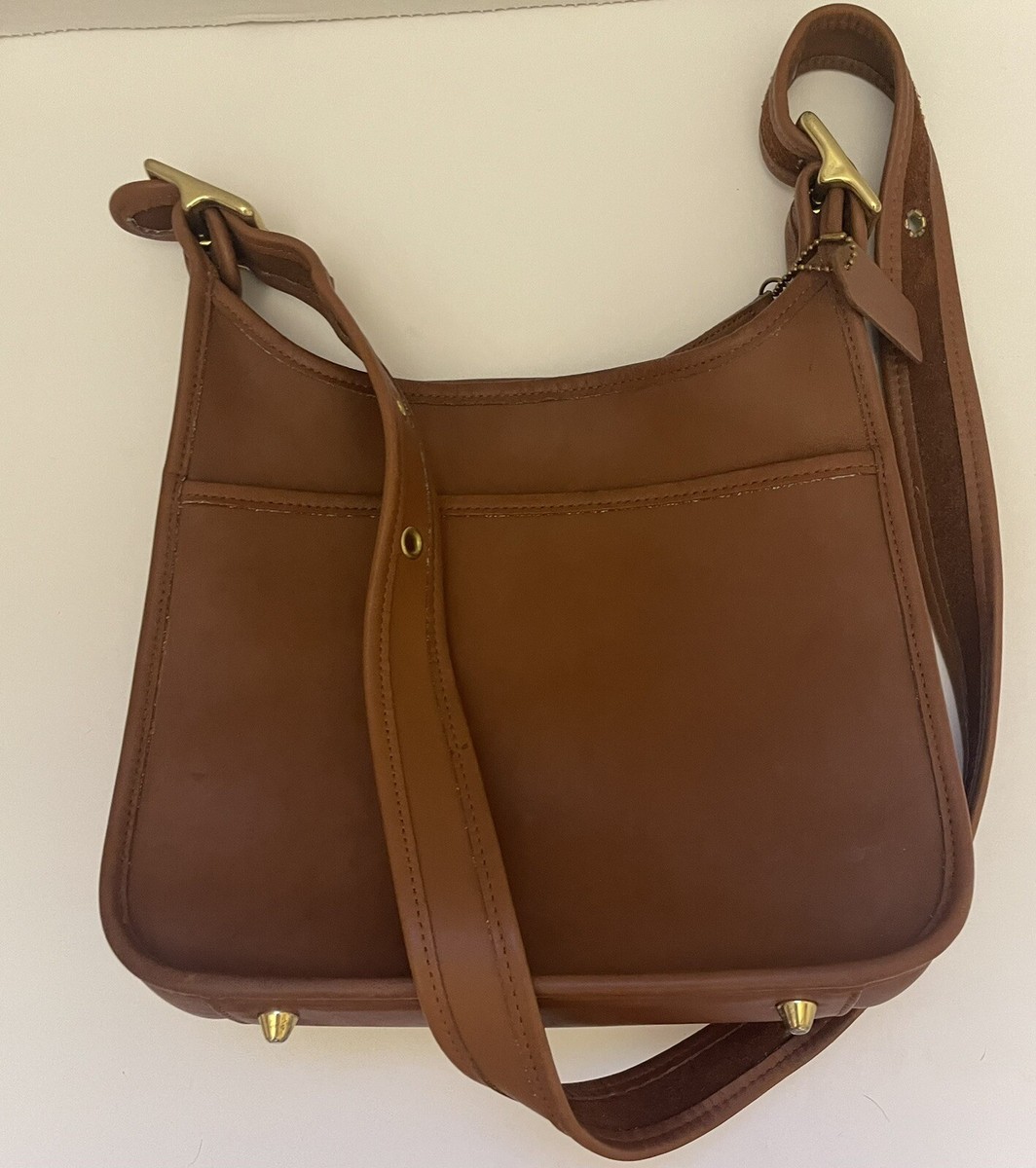 Coach Vintage Legacy Bag Zip #9966 British Tan Leather Coach Vintage Legacy Bag Zip #9966 British Tan Leather