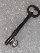 Antique Corbin Mortise Lock Skeleton Key Marked R2