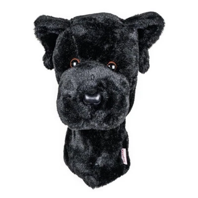 DAPHNES Daphne's Neuheit Headcover schwarz Labrador - Premium Golfschläger Driver Cover - 2025