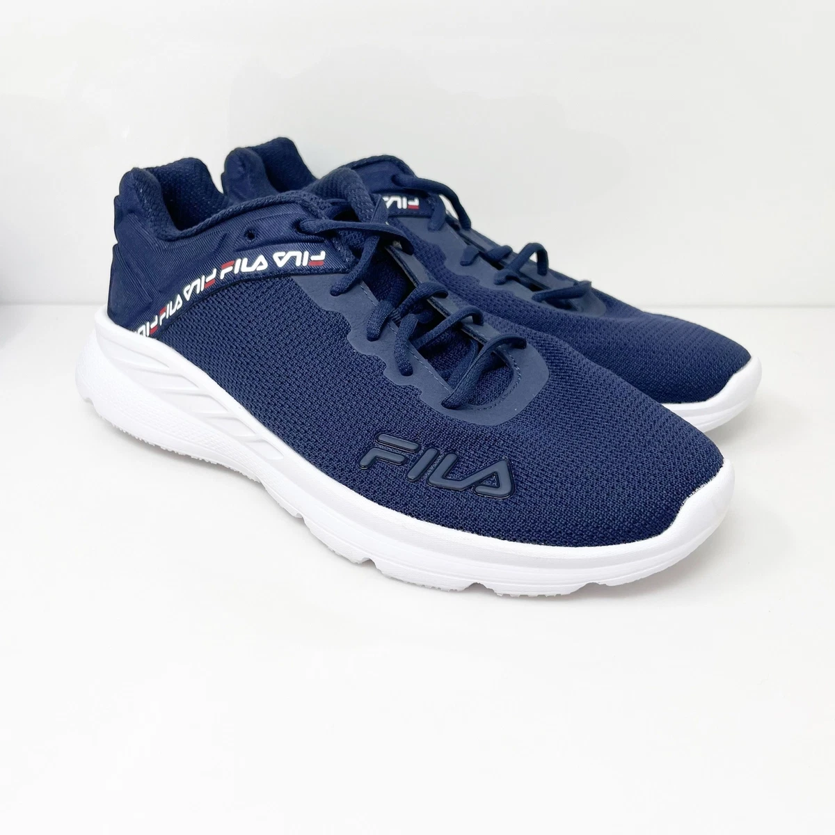 Fila Mens Lightspin 1RM02006 422 Blue Running Shoes Sneakers Size 10