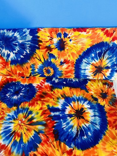 Cranston VIP Abstract Splatter Tie Dye Cotton Fabric 44”Wide by the Yard Bright - Picture 3 of 5