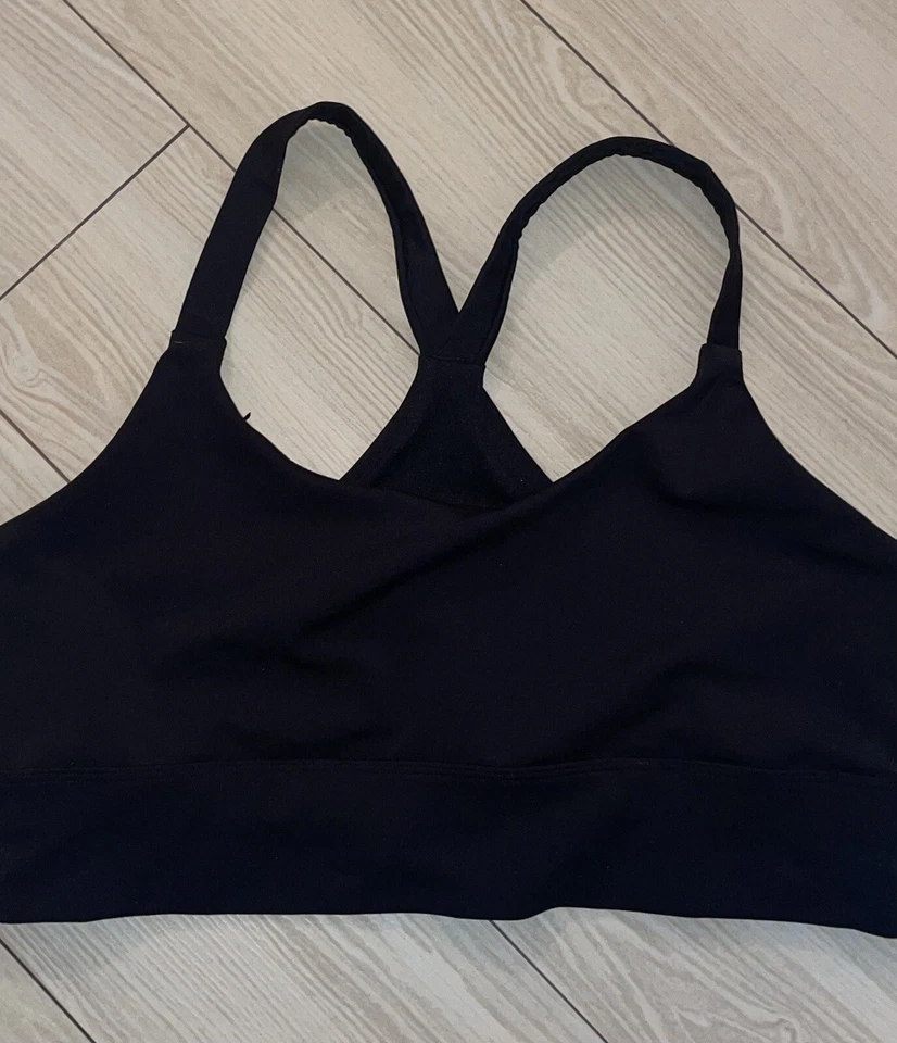 Спортивный бюстгальтер Natori 7583293 Impulse Racerback без подкладки женский WF XLarge черный - Изображение 3 из 4