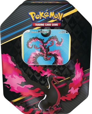 Pokmon TCG Krone Zenith Dose Galarian Moltres 1 Folienkarte 4 Boosterpackungen