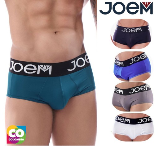 Joem Briefs Boxer Calzoncillos Para Hombre Ropa Interior Microfibra  Colombiana | eBay
