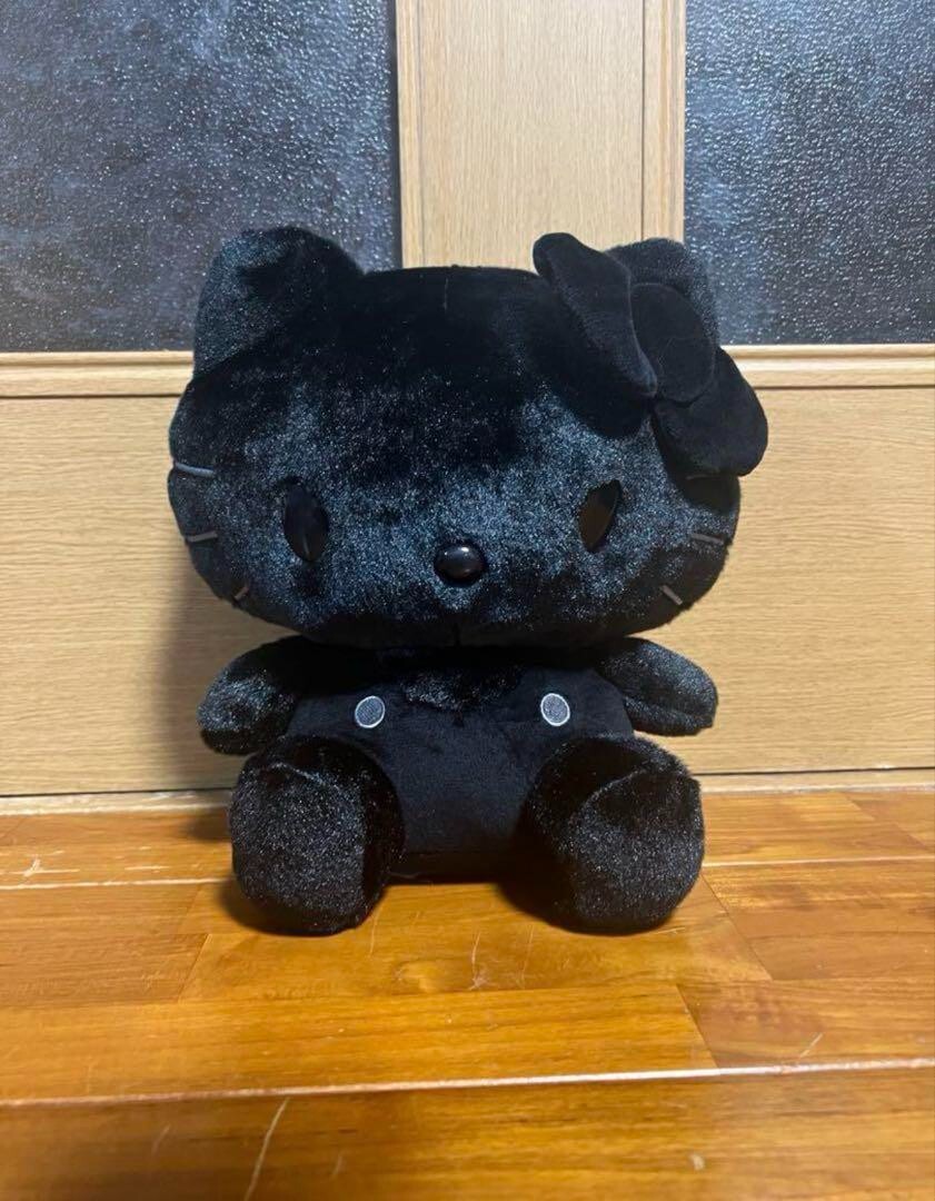 Hello Kitty Wakuwaku Black Friday Plush BIG Doll 2024 30cm