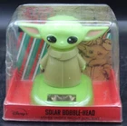 Star Wars Mandalorian Baby Yoda Grogu Solar Bobble-Head NOS