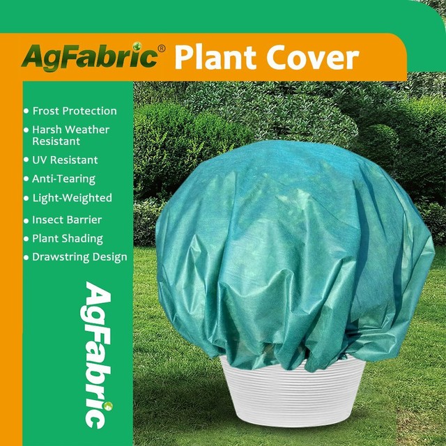 Agfabric Dark Green Plant Cover 3D Dome Winter Warm Worth Frost