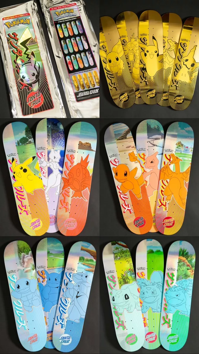 Santa Cruz Skateboards  Pokémon Blind Bags & Apparel