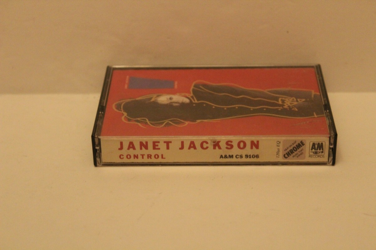Control Janet Jackson Cassette Tape Album 07502139054 CS