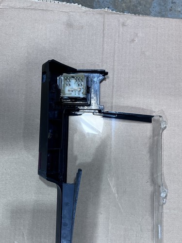 Toyota Corolla ae82 velocímetro medidor clúster reloj fascia cubierta interruptores - Imagen 3 de 7