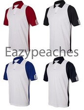 ADIDAS GOLF NEW Mens S-2XL, 3XL Climalite Colorblock dri-fit Polo Sport Shirts