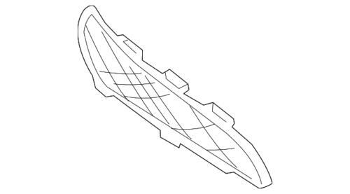 Parachoques delantero de malla para Acura (P/N 71107-STX-A00)