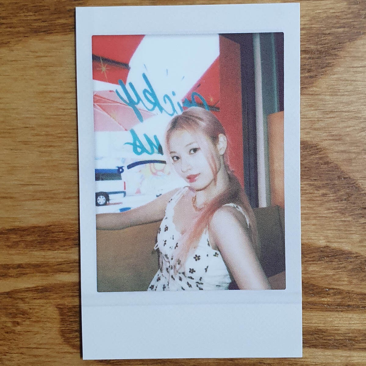 nmixx ジニ makestar hello82 miXXPEDia Jinni Official Polaroid Type Photocard Nmixx 1st Photobook