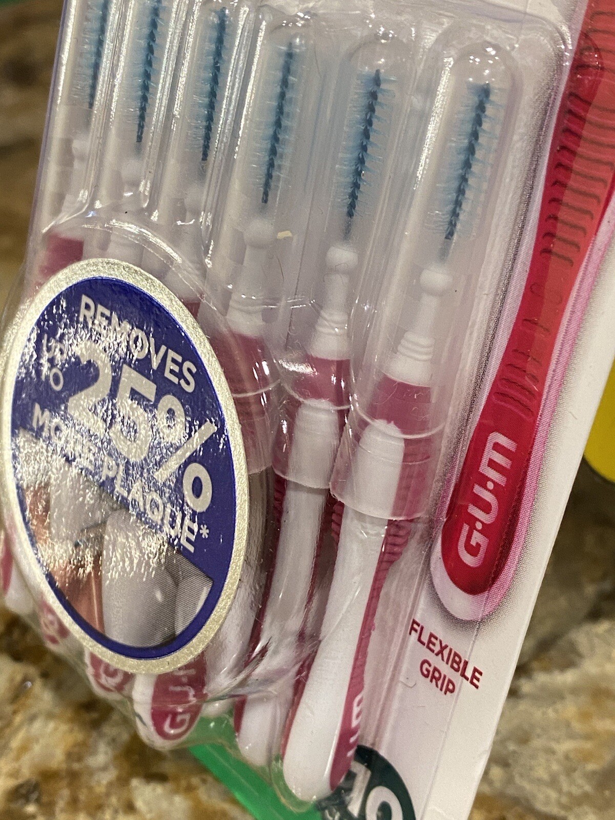 GUM Proxabrush GoBetweens Interdental Brushes, Moderate Plaque Removal