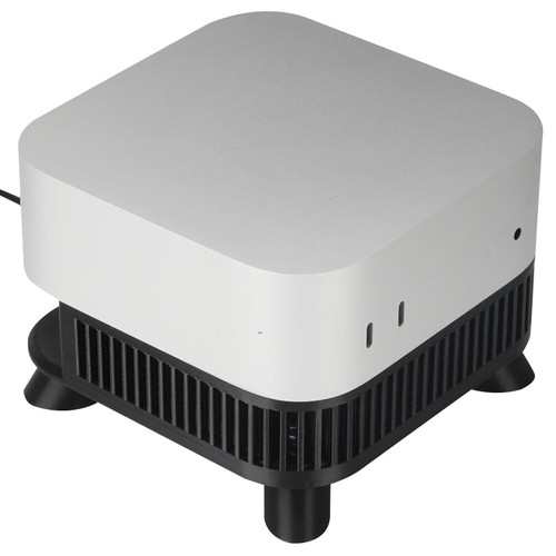 For Mac Mini M4/M4 Pro 2024 Anti Slip Bracket 3D Printed Dustproof Base - Afbeelding 7 van 9