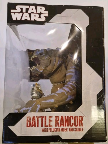 STAR WARS 30TH ANNIVERSARY BATTLE RANCOR (with Felucian Rider and Saddle) - Picture 5 of 8