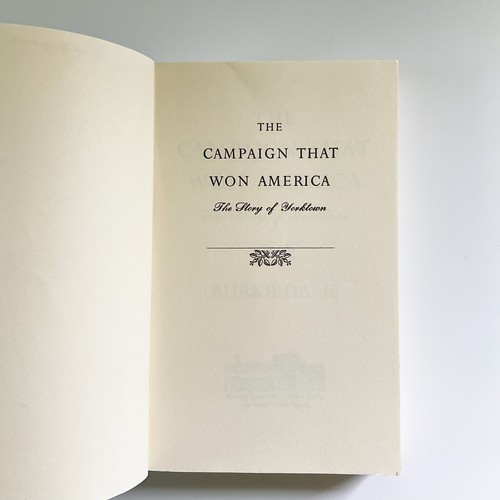 Die Kampagne, die Amerika gewann Die Geschichte von Yorktown Burke Davis 2000 Buch - Bild 14 von 21