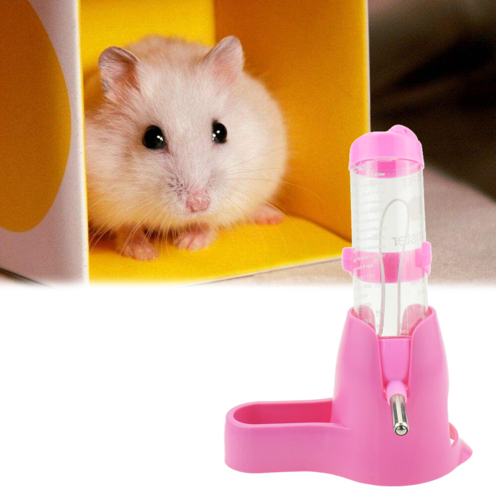 Water Feeder Hamster Bottle With Holder Gerbil Water Bottle Hamster