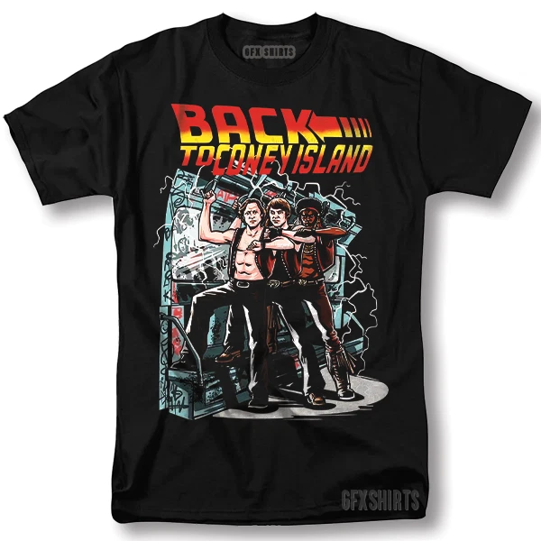 Warriors Kult Retro Film Gangs New York Oldschool USA Gangs T-Shirt Black, Black, M