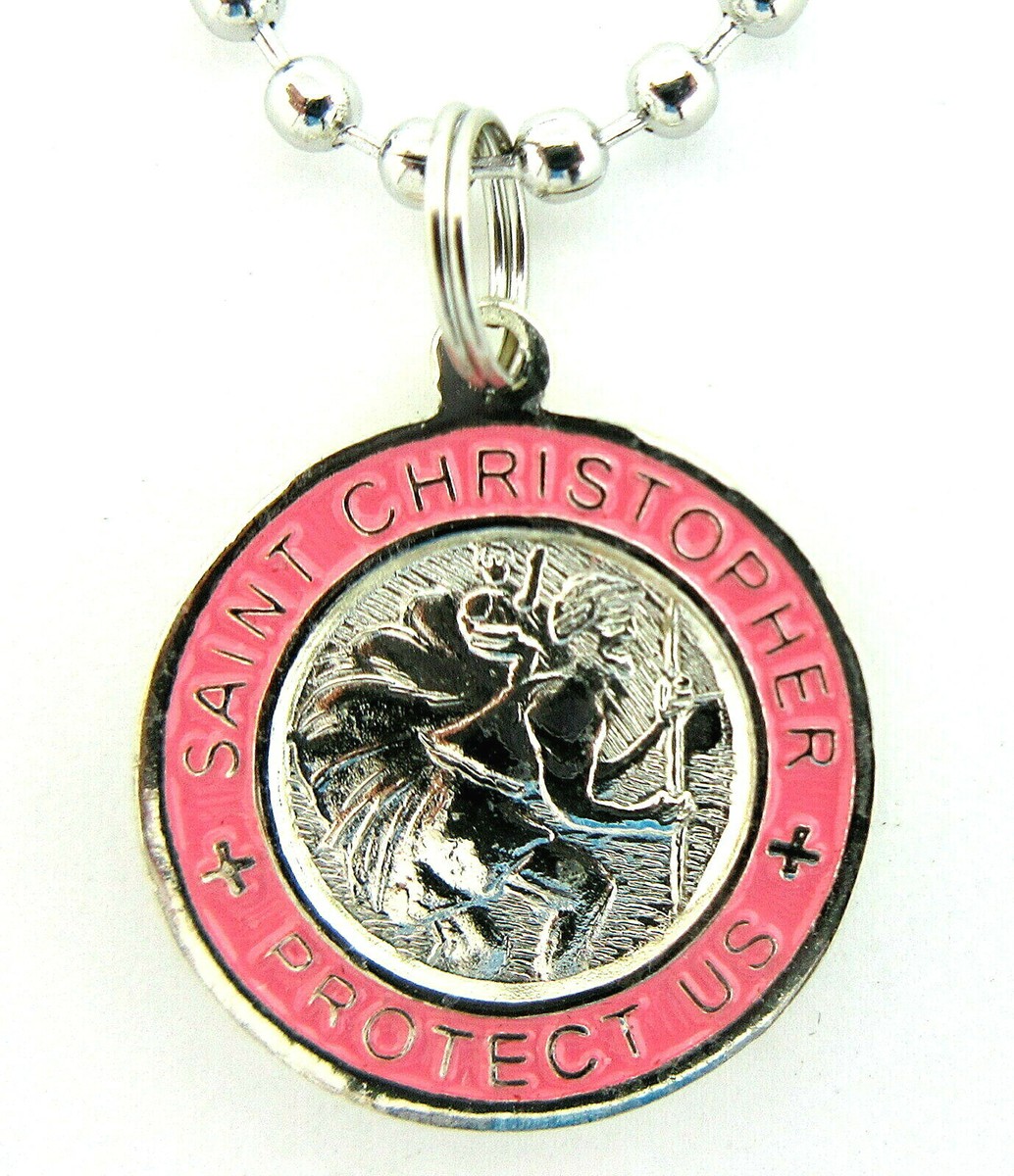 Christopher Surf Medal Necklace Protector of Travel sv-pi