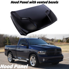 Aluminum Hood For Dodge Ram 1500 With Scoop 2011 2012 2013 2014 2015 2017-2018