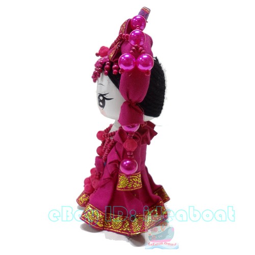 (19~21cm tall) Q-Doll Headwear Beauty Girl Figurine Doll Chinese Ethnic Minority - Picture 113 of 133