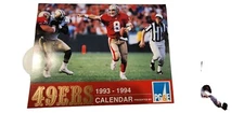 Vintage PG & E Promotional 1993-1994 San Francisco 49ers Super Bowl Calendar