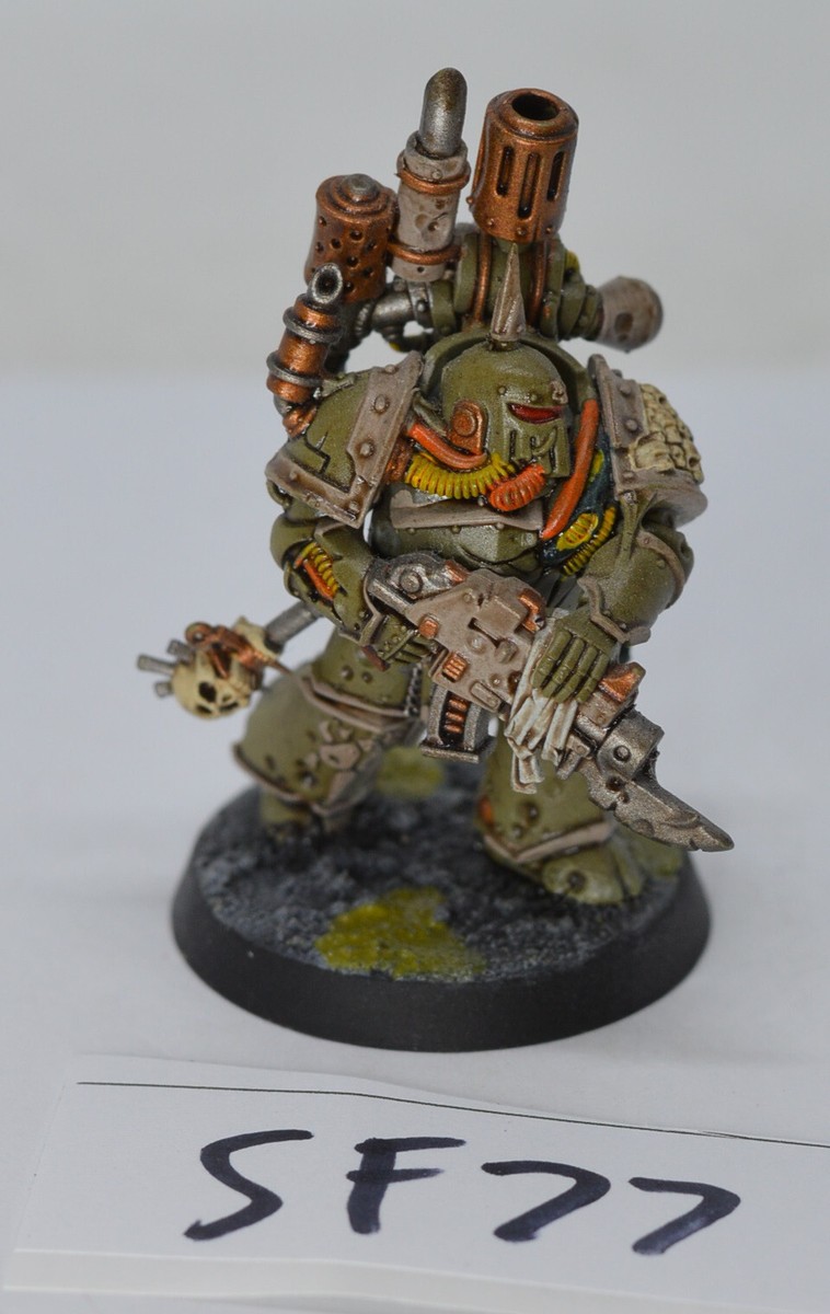SF・ファンタジー・ホラー Plague Marines x 7 Warhammer 40k 7inch Plague Marine made from household junk, Clay and a pen