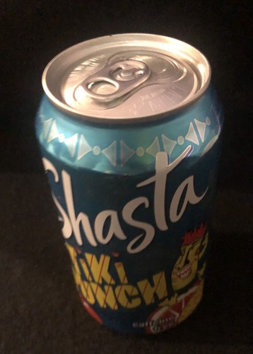New Shasta Cola Tiki Punch 12oz Soda Can Collectable - 第 3/5 張圖片