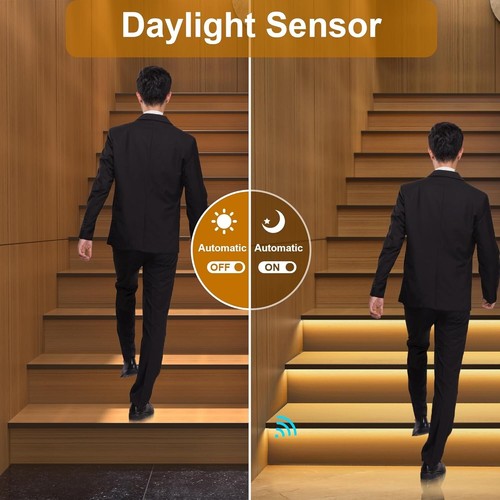 Intelligent Motion Sensor LED Stair Lighting Kit KMG-3233, 40 Inch (100 Cm) Long - Picture 2 of 7