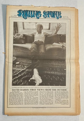 Rolling Stone magazine #80 April 1971 Joe Dallesandro, Warhol, Robert Redford - Picture 3 of 8