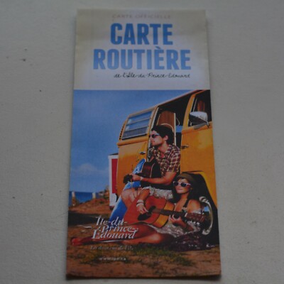 Canada Canadian Highway Road Map Paper French Carte Routière Prince Édouard IPE