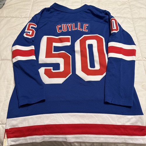 New York Rangers Fanatics Will Cuylle Jersey Size M New