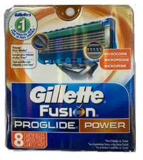 Gillette Fusion Proglide Power Refill Razor Blade Cartridges, 8 Ct.