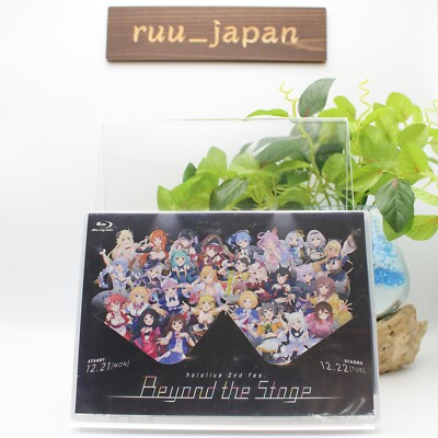 hololive 2nd fes Beyond the Stage Blu-ray Photo Booklet Japan English New