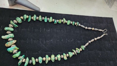 navajo pearl and turquoise necklace - Picture 7 of 8