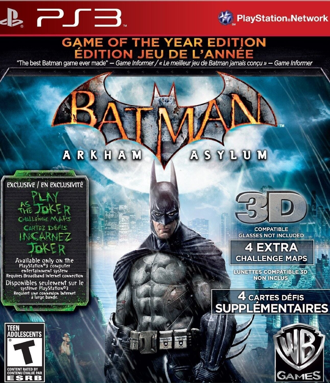 Batman: Arkham Asylum Game of the Year Edition Xbox 360 1000150449 - Best  Buy