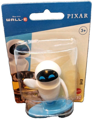 Disney Pixar Wall E Eve Micro Collection Figure Mattel 2020 New Rare Collectible