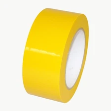 JVCC Vinyl Electroplating Tape (VEPT-65): 1/2 in. x 36 yds. (Yellow)