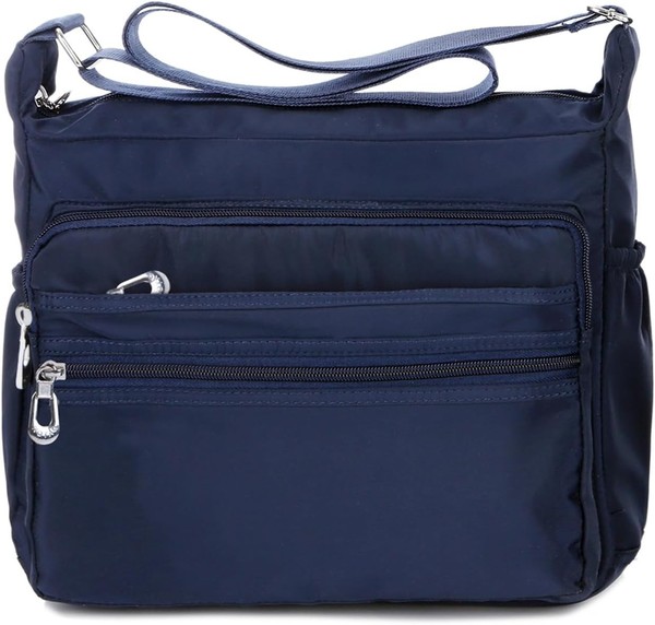 Notag UmhäNgetasche Damen GroßE KapazitäT Wasserdicht Nylon Crossbody Bag Damen-image
