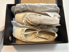 Kenneth Cole New York Women's Juliet Ballet Flat,  7.5 Sand Leather