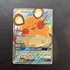 Dedenne GX 195a/214 – Alternate Full Art – Pokemon SM Unbroken Bonds, Card NM/M  on eBay