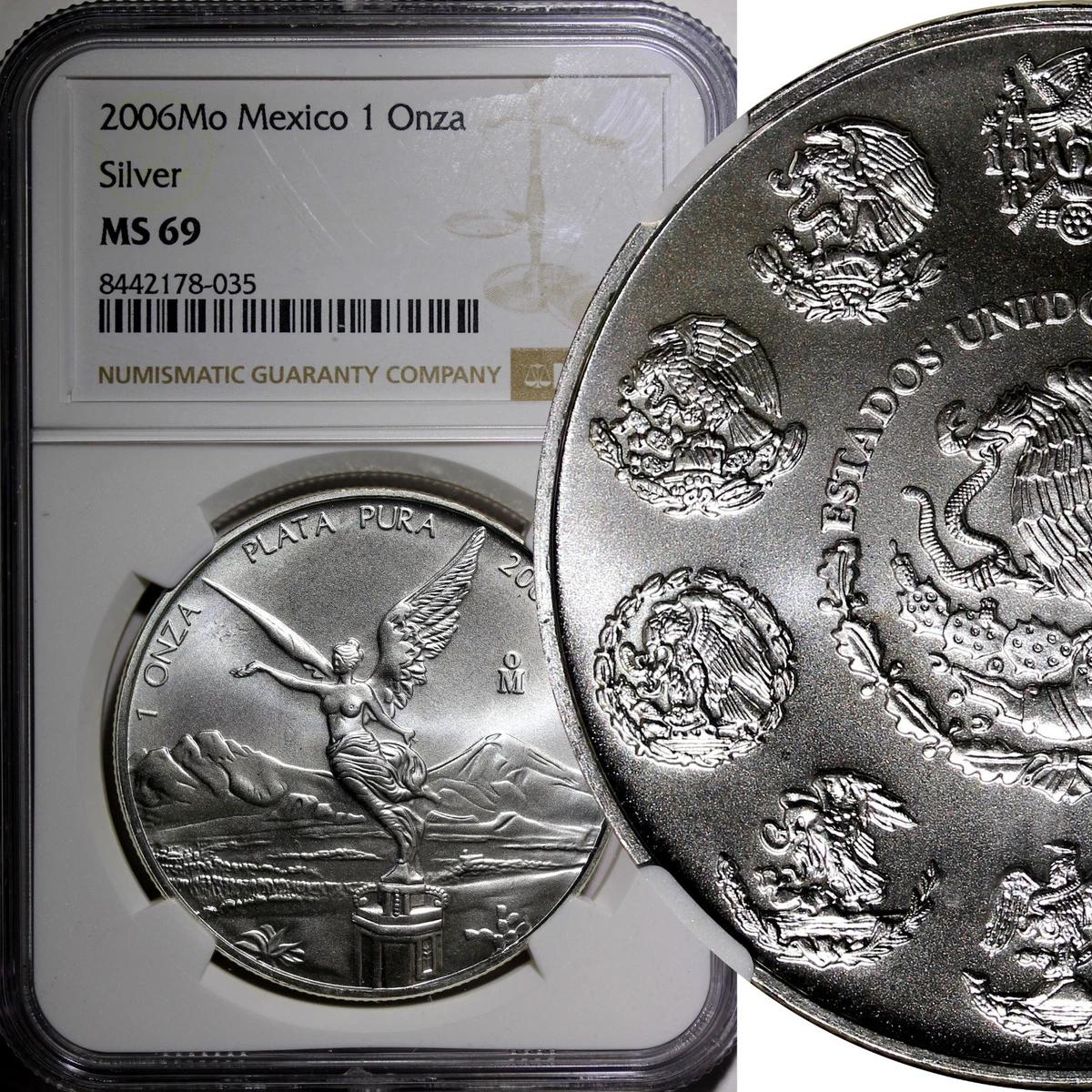 Grade MS 69 Mexican Coins (1905-Now) for sale | eBay