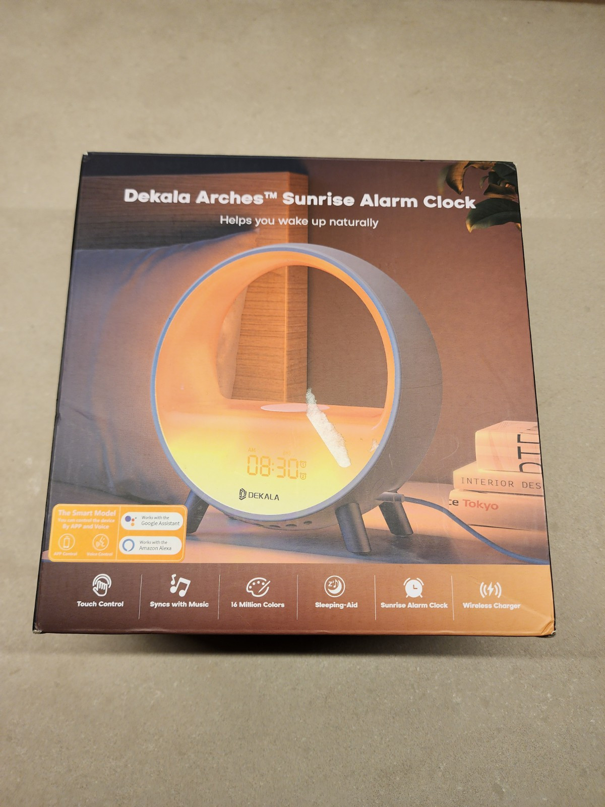 Dekala Arches Deluxe Sunrise Alarm Clock, alexa