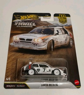 Hot Wheels Lancia  Delta S4 Thrill Climbers Premium 10 Car Culture Real Rider