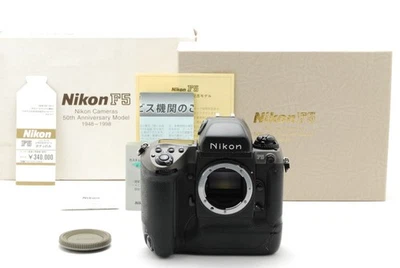 【Exc+5 BOX】Nikon F5 50th Anniversary Model 35mm SLR Film Camera Body From Japan - Bild 1 von 4