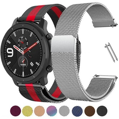 Magnet Milanese Armband Für Huami Amazfit Stratos 3 2 GTS GTR Bip S Uhrenarmband