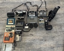 Vintage Polaroid and Hand Held Camera Lot of ...